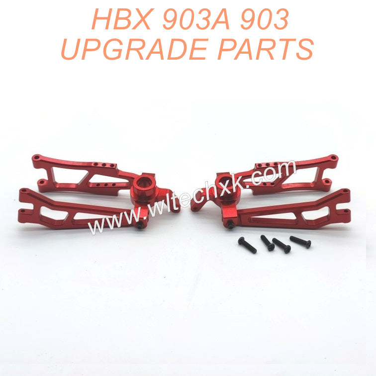 Upgrade Metal Front Swing Arm Parts For HAIBOXING 903 903A-Red