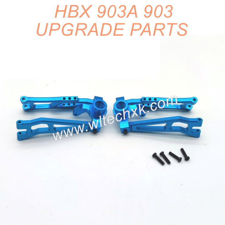 Upgrade Metal Rear Swing Arm Parts For HAIBOXING 903 903A-Blue