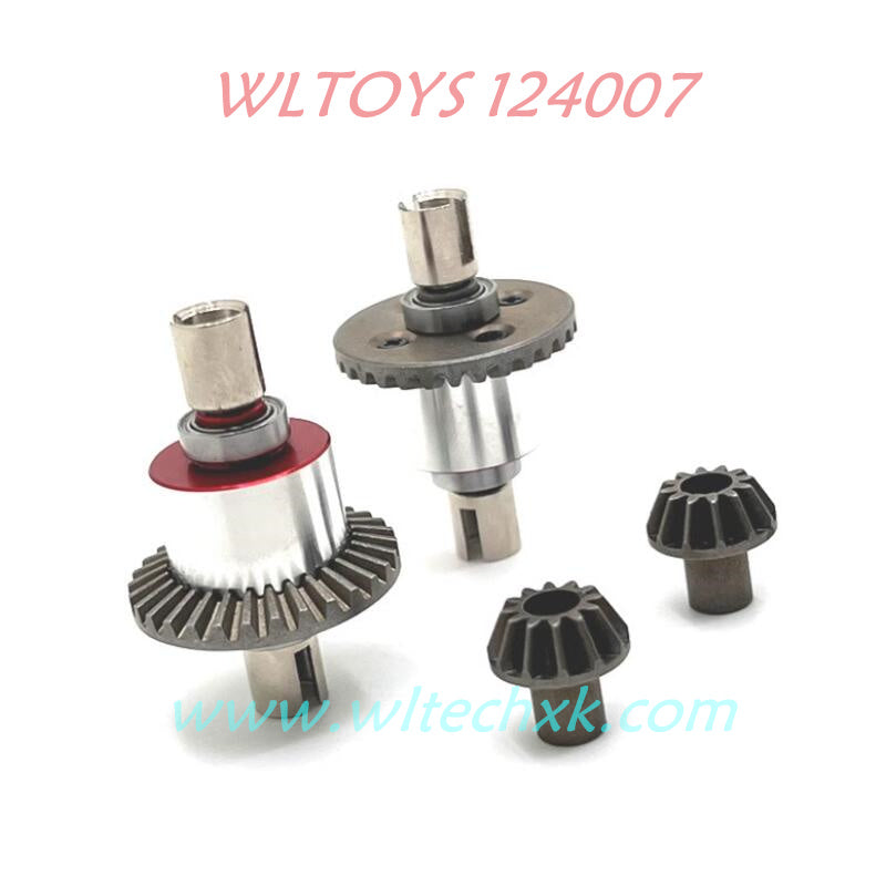 WLTOYS 124007 Upgrade Parts front and rear differential