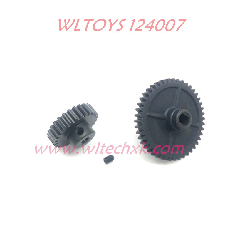 WLTOYS 124007 Upgrade Parts Motor Gear and Big Gear