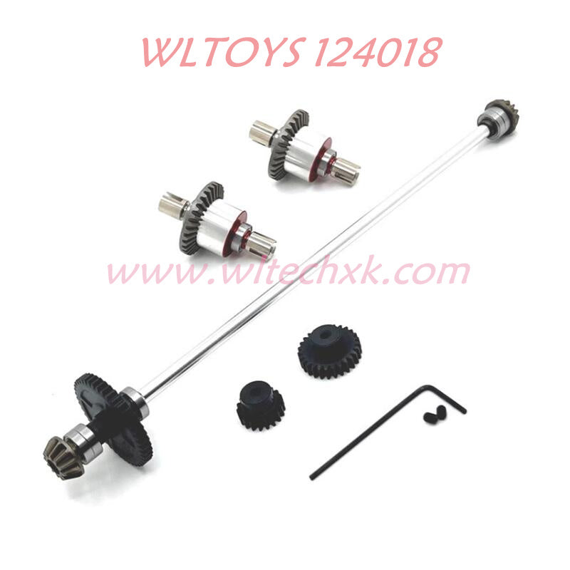 WLTOYS 124008 Upgrade Parts Metal Differential Gear kit