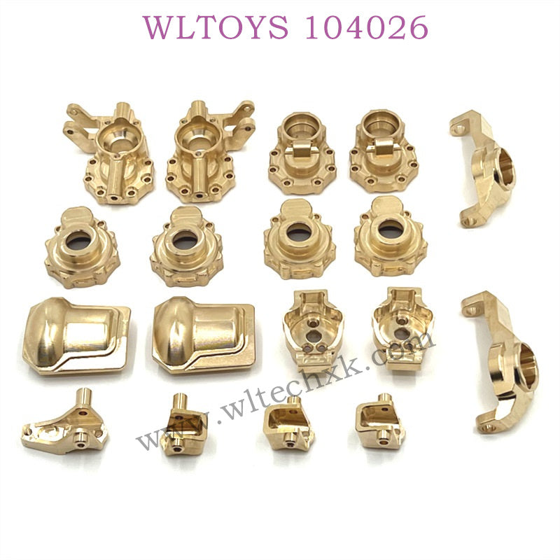 WLTOYS 104026 Upgrade parts Metal Kit List