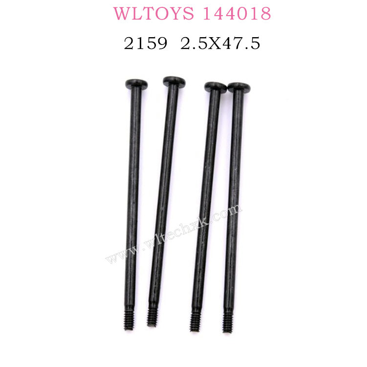 WLTOYS 144018 Parts 2159 Long Screw 2.5X47.5PM D6
