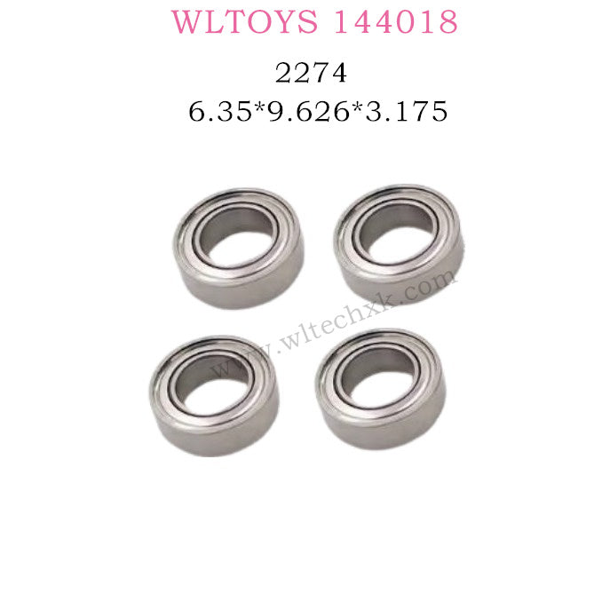 WLTOYS 144018 Parts 2274 Bearing 6.35x9.525x3.175