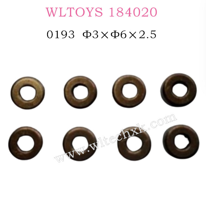 WLTOYS 184020 Parts Oil-bearing copper jacket 3×6×2.5 0193