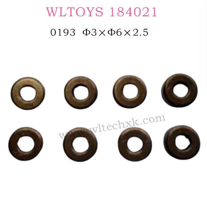 WLTOYS 184021 parts Oil-bearing copper jacket 3×6×2.5 0193