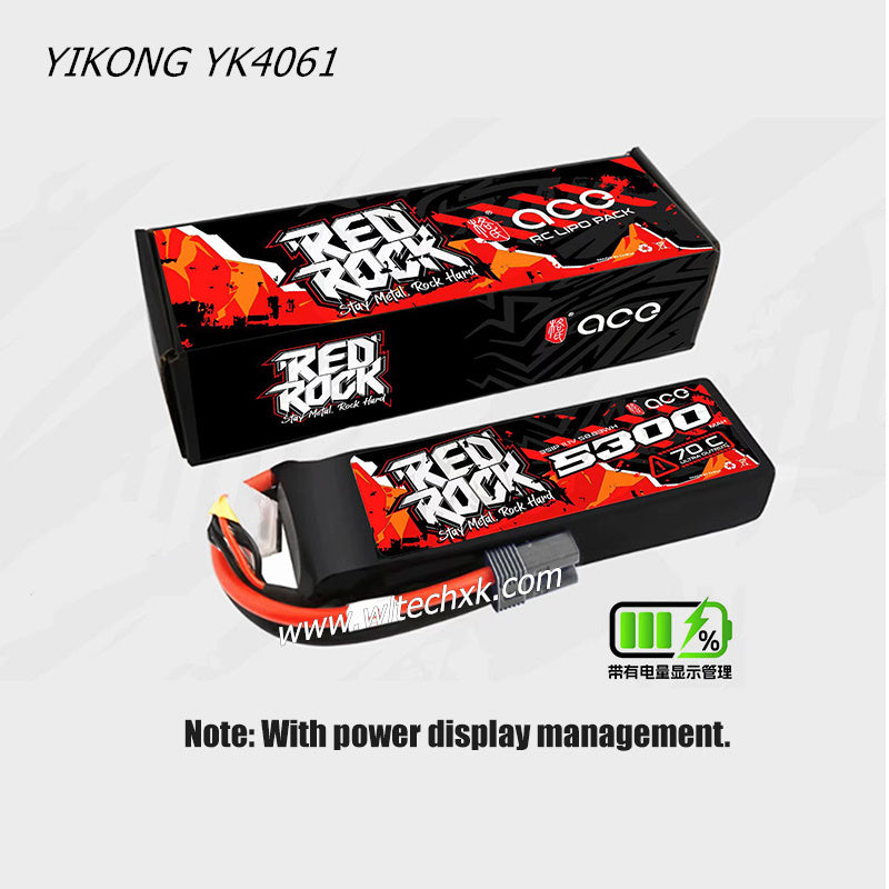 YIKONG YK4061 RC CAR Original Parts Battery
