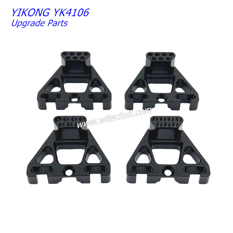 YIKONG YK4106 Upgrade Parts Front and Rear Shock Mounts black