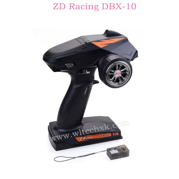ZD RACING DBX10 Parts Brushless 2.4Ghz 4 Ch Radio with receiver 7594