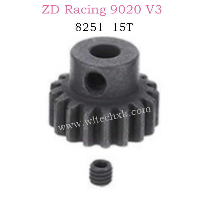ZD Racing 9020 V3 parts 15T Motor Gears 8451
