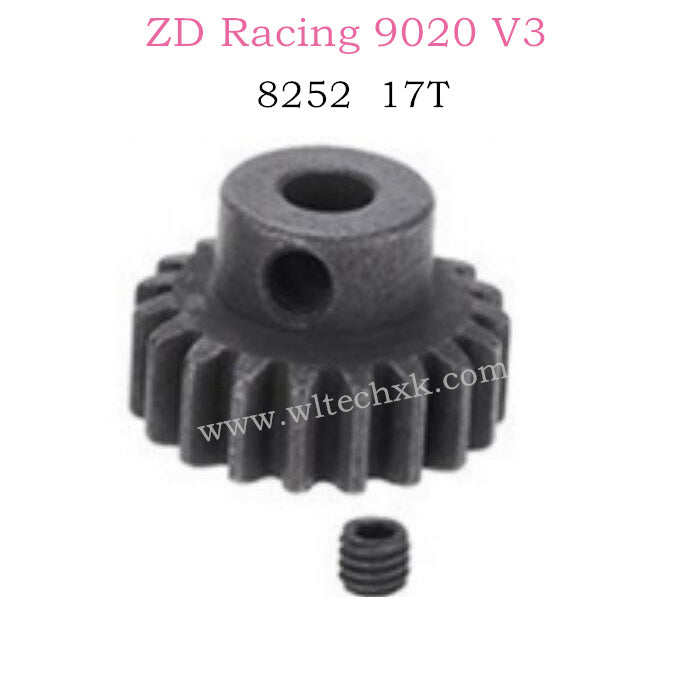 ZD Racing 9020 V3 parts 17T Motor Gears 8452