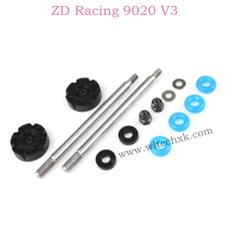 ZD Racing 9020 V3 parts Rear Shock Absorber Shafts 8006