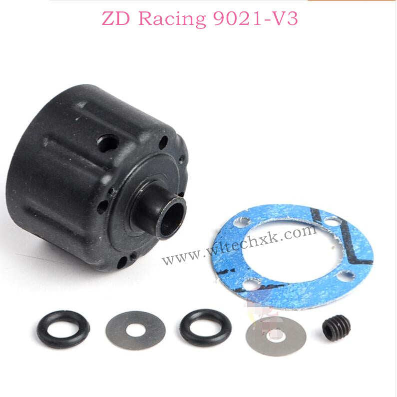 ZD Racing 9021-V3 Parts Differential Case 8010