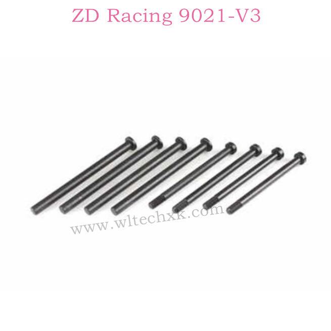 ZD Racing 9021-V3 Parts Pins For C-mount Up Suspension Arm and Rear Hub Carrier 8171