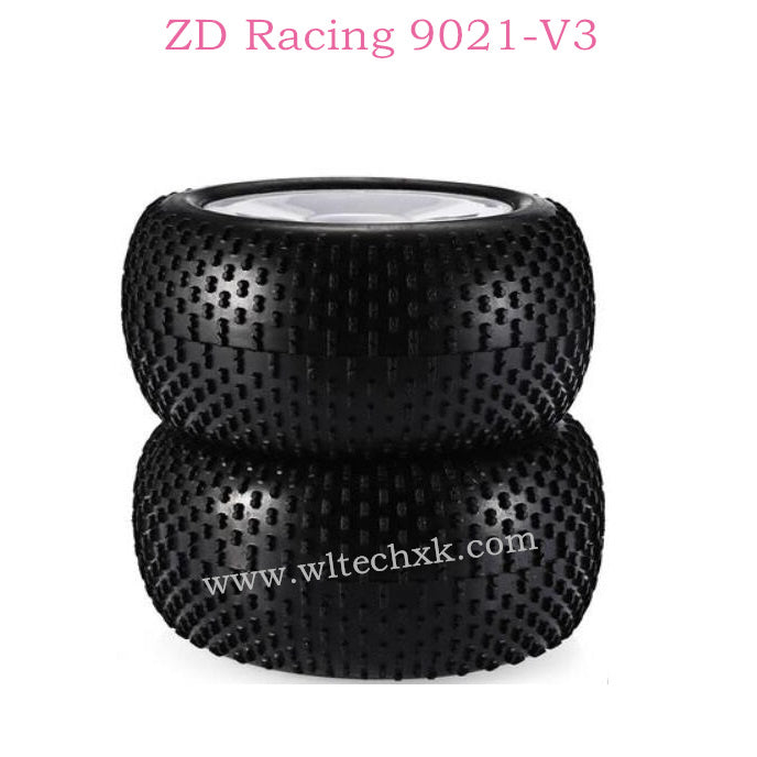 ZD Racing 9021-V3 Parts Pre-Glued Tire 8173