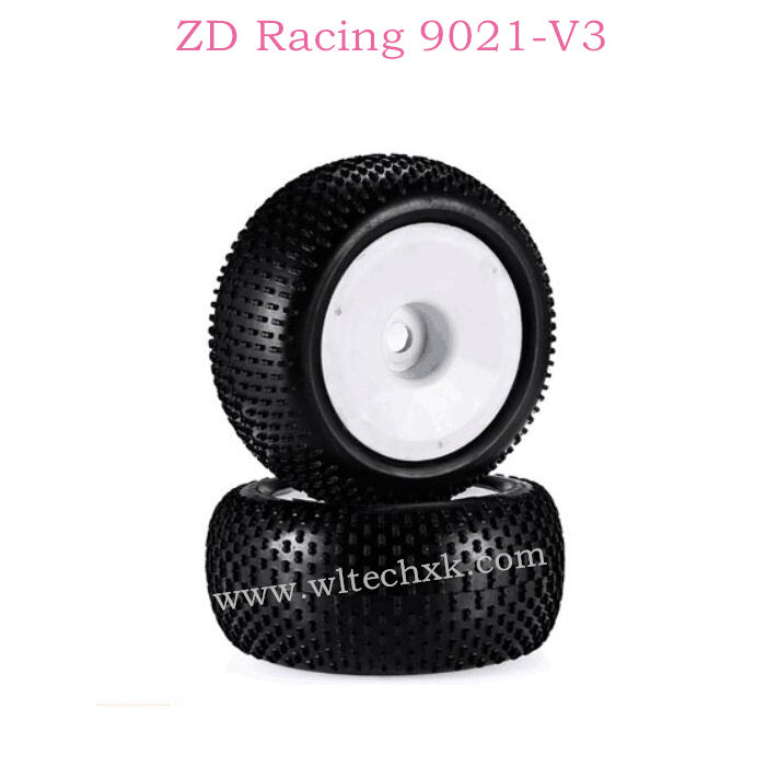 ZD Racing 9021-V3 Parts Pre-Glued Tire 8173