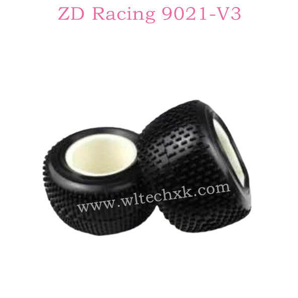 ZD Racing 9021-V3 Parts Truggy Tires With Sponges 8175