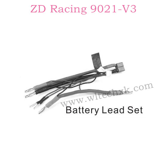 ZD Racing 9021-V3 Upgrade Parts Battery Lead Set 8315
