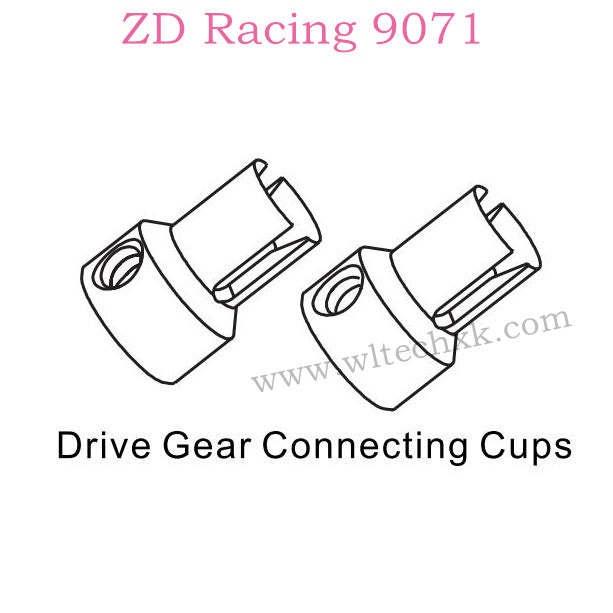 ZD Racing 9071 Parts Drive Gear Connecting Cups 8120
