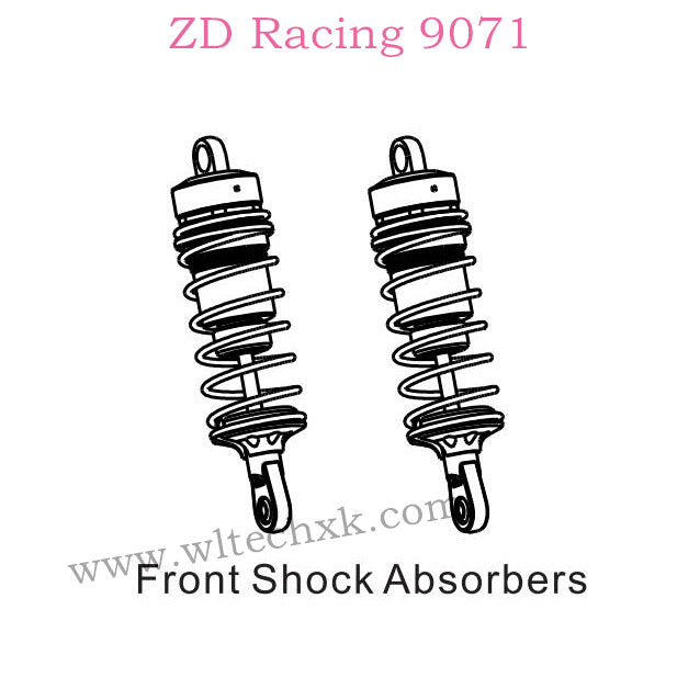 ZD Racing 9071 Parts Front Shock Absorbers 8440