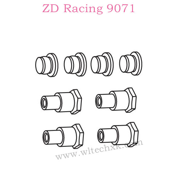 ZD Racing 9071 Parts Shock Absorber Brushing 8212