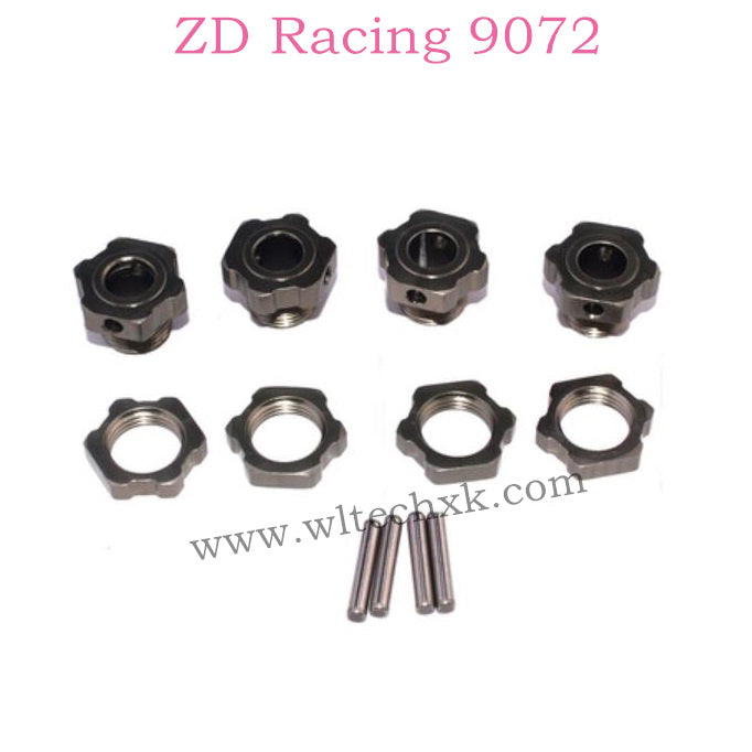 ZD Racing 9072 BX-8 Parts Hex Wheel Hub Mounts 8068