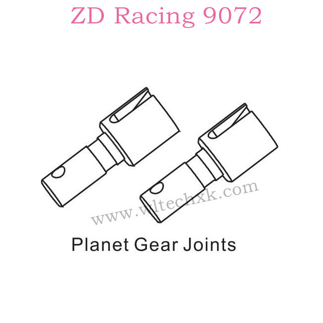 ZD Racing 9072 BX-8 Parts Planet Gear Joints 8213