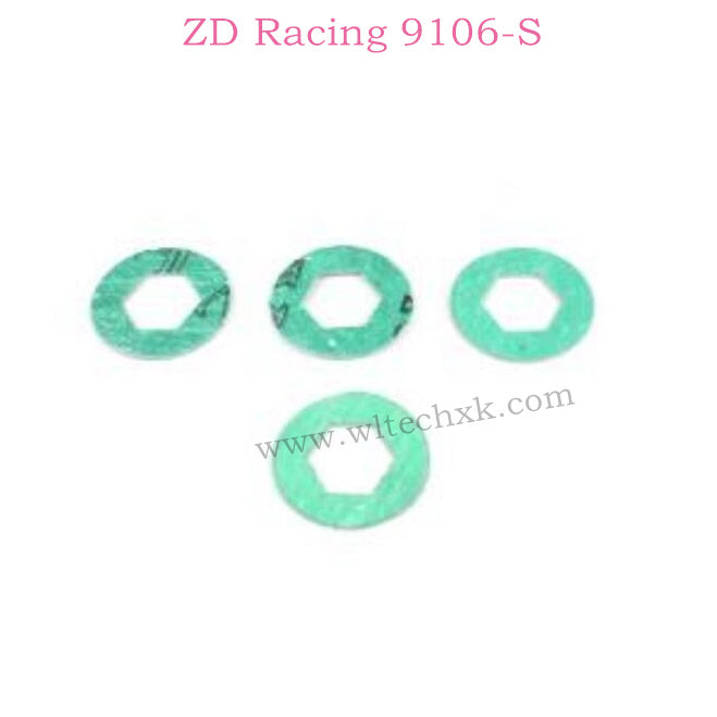 ZD Racing 9106S Parts Asbestos Paper Friction Plate 7202