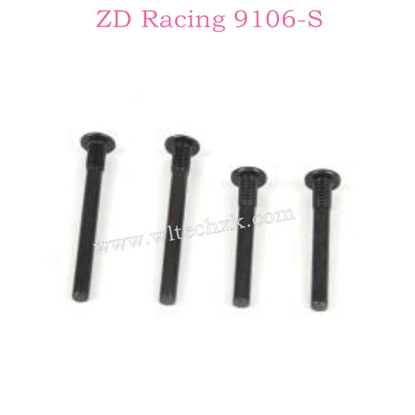 ZD Racing 9106S Parts Front Rear Lower Suspension Pins 7194