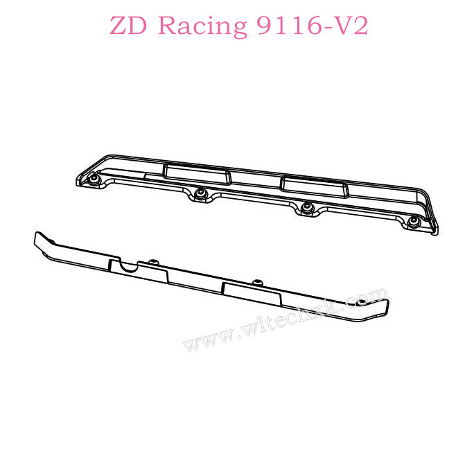 ZD Racing 9116-V2 Parts Side Plates 8454