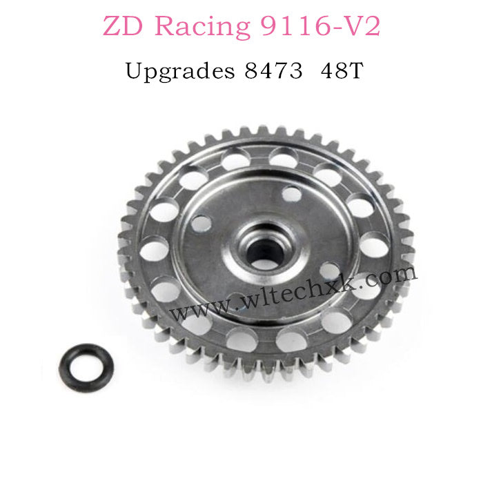 ZD Racing 9116-V2 Upgrade Parts 48T Steel Gear 8473