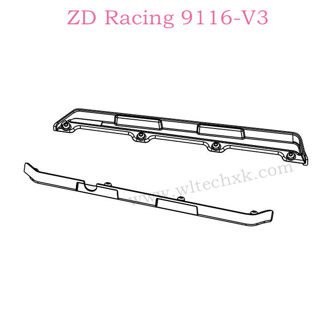 ZD Racing 9116-V3 Parts Side Plates 8454