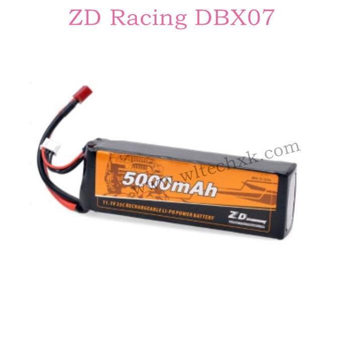 ZD Racing DBX07 Parts 11.1V 5000MAH 35C Li-po Battery 8606