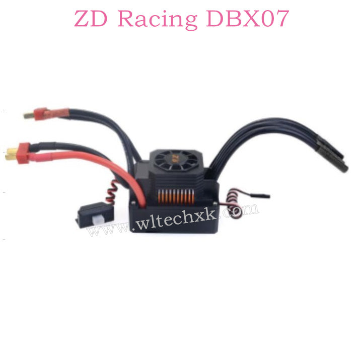 ZD Racing DBX07 Parts 150A Brushless ESC With Dual Battery Interface 8657
