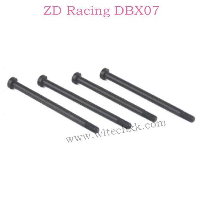 ZD Racing DBX07 Parts C Mount and Rear Hub Carrier Pin 8536