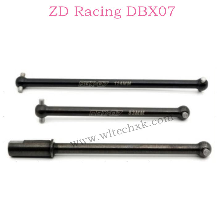 ZD Racing DBX07 Parts Center Drive Shaft 8610