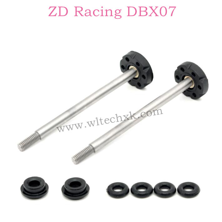 ZD Racing DBX07 Parts Front Shock Absorbers Shafts 8615