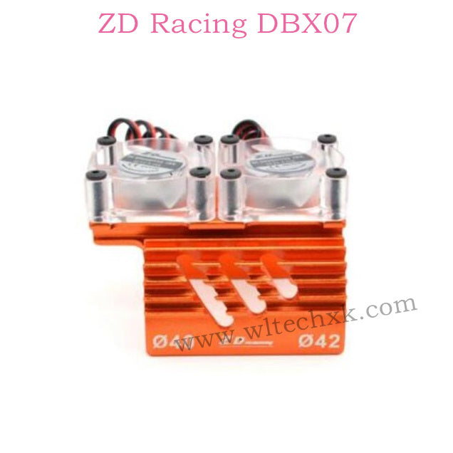 ZD Racing DBX07 Parts Motor Heatsink 40X42 8553