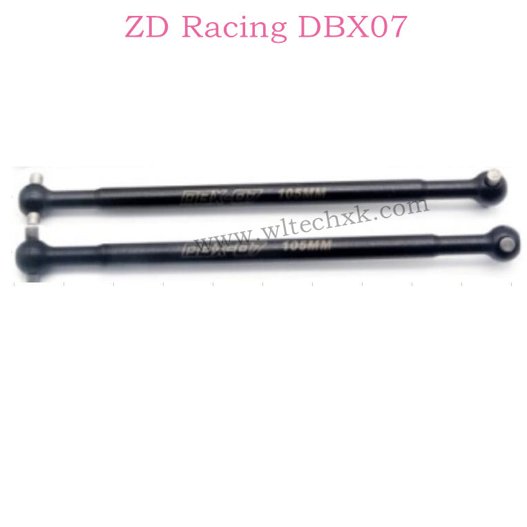 ZD Racing DBX07 Parts Rear Drive Shaft 106mm 8612