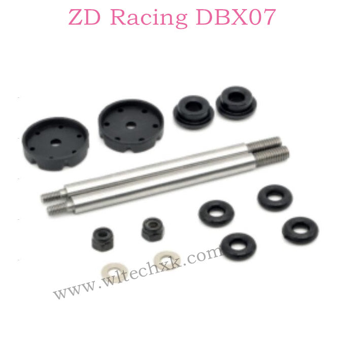 ZD Racing DBX07 Parts Rear Shock Absorbers Shafts 8616