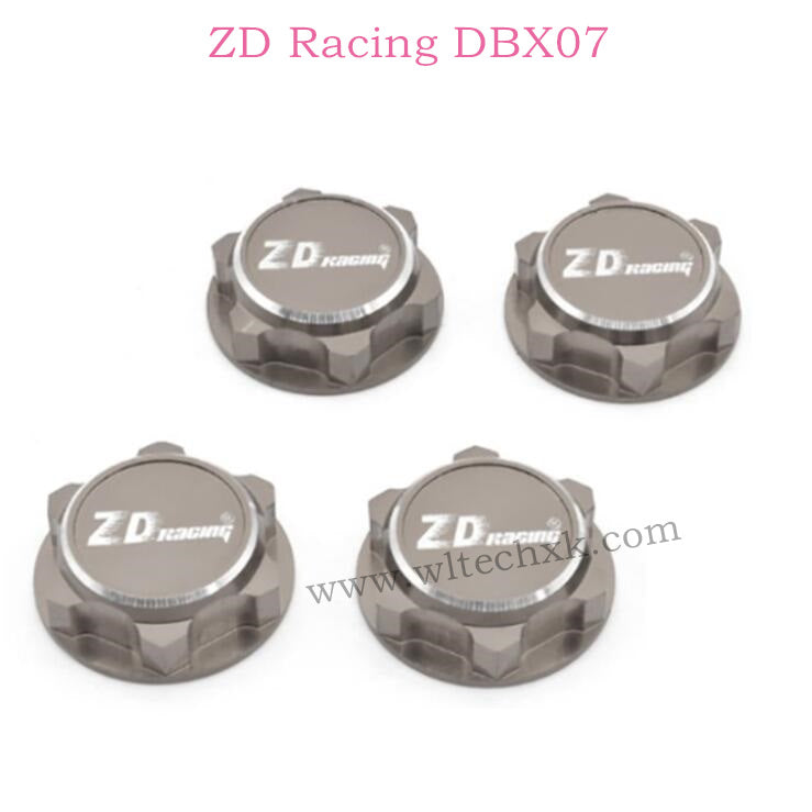 ZD Racing DBX07 Parts Wheel Nut CNC 8556