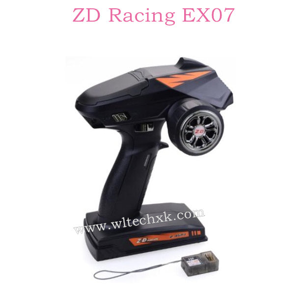 ZD Racing EX07 Parts 2.4G Radio set and Receiver 7594