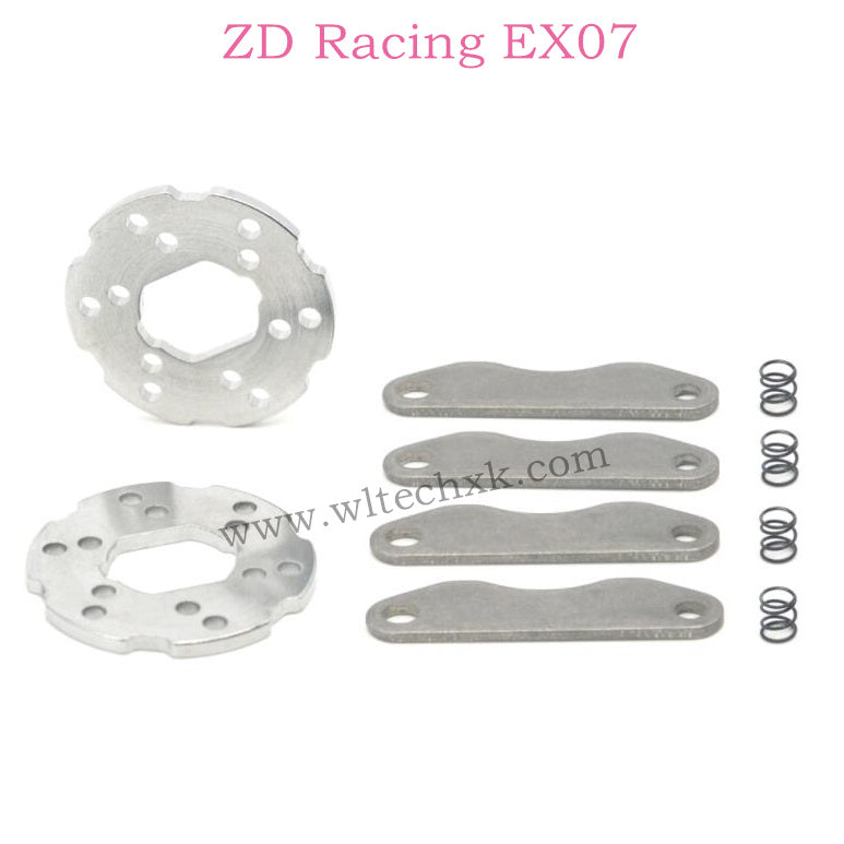 ZD Racing EX07 Parts Brake Disc and Pad Set 8548