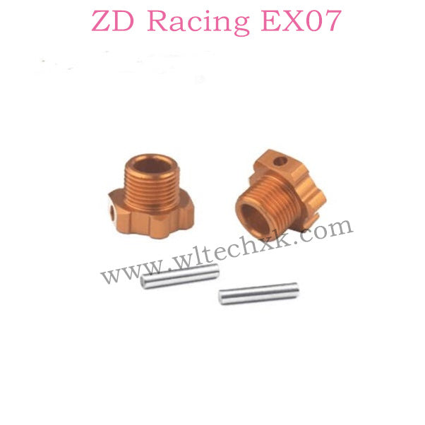 ZD Racing EX07 Parts Front Wheel Hub 8555