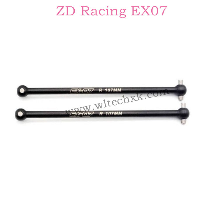 ZD Racing EX07 Parts Rear Drive Shaft 107MM 8539