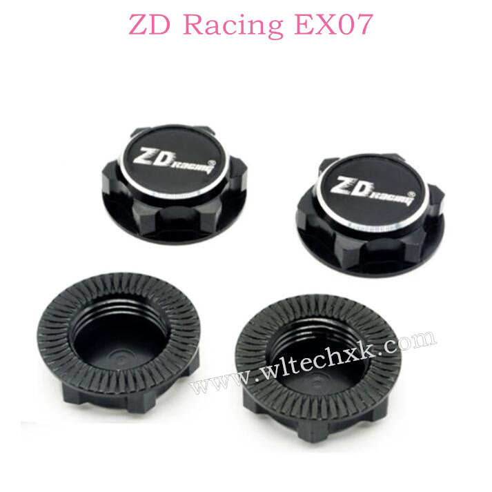 ZD Racing EX07 Parts Wheel Nut CNC 8556