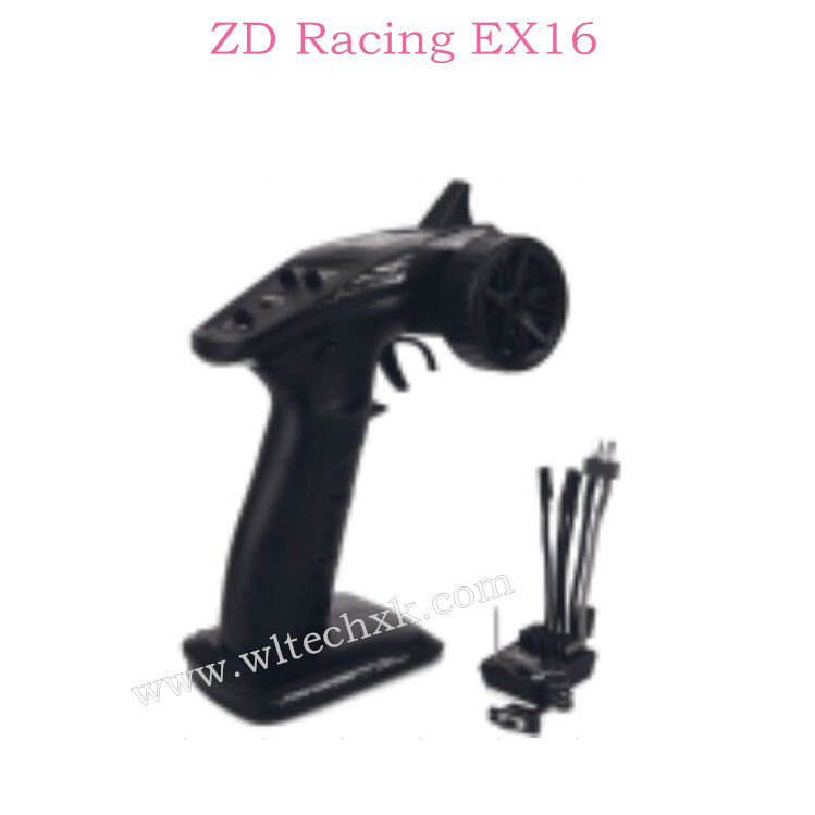 ZD Racing EX16 Parts 2.4GHz 2-CH Radio Brushled ESC Receiver 6556