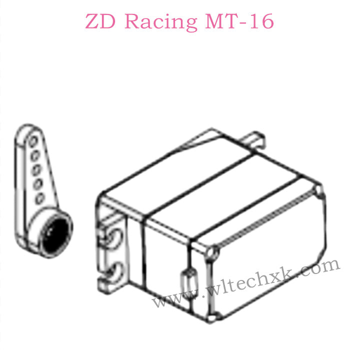 ZD Racing MT-16 Parts 20g Fully waterproof metal-toothed steering gear 16071