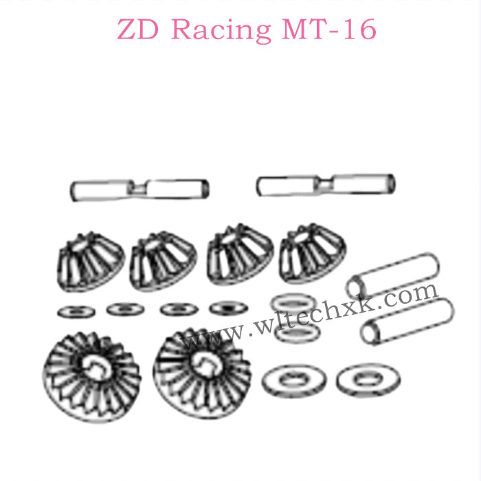 ZD Racing MT-16 Parts Differential small parachute teeth 16052