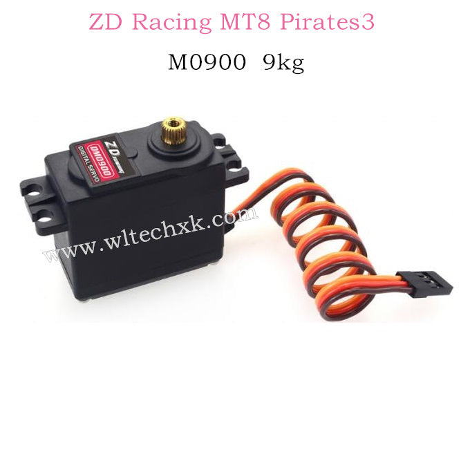 ZD Racing MT8 Pirates3 Parts 9kg Servo With Metal Hears M0900